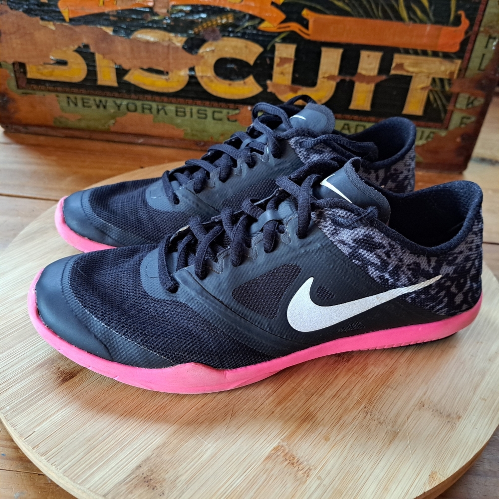 Nike Studio Trainer 2 Print Cross Training Gym Shoes Women's Size 6 684894-006